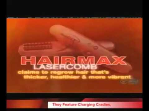 Rachel Ray from CBS Reviews the HairMax LaserComb