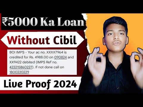 101% New Instant Loan App Without Income Proof || Loan App Fast Approval 2024 | Bad CIBIL Score Loan