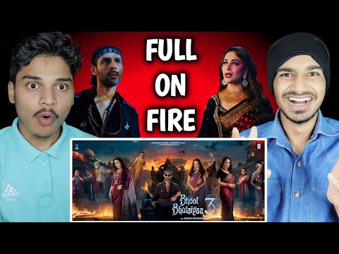 Bhool Bhulaiyaa 3 Trailer REACTION | Kartik Aaryan,Vidya B,Madhuri D,Triptii |