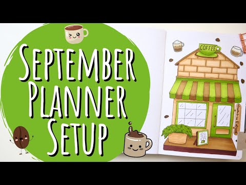 September Planner Setup | Step by Step Setup of Functional & Decorative Planner | 🍵Hubman & Chubgirl