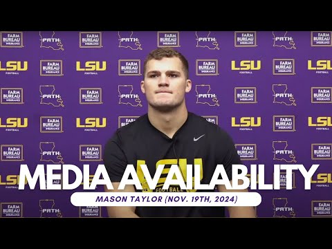 Mason Taylor Media Availability (Nov. 19, 2024)