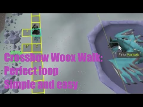 [OSRS] Simple & Easy Vorkath Woox Walk w/ Crossbow