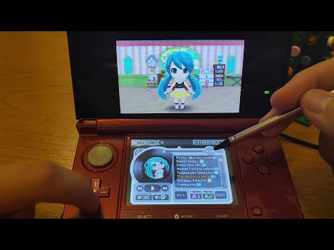 Hatsune Miku Project Mirai DX Nintendo 3DS Original Gameplay