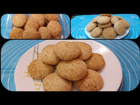 GHAR ME BANI HUI COCONUT COOKIES KHA KAR MARKET SE KABHI NAHI KHARIDOGE 😍😍😍