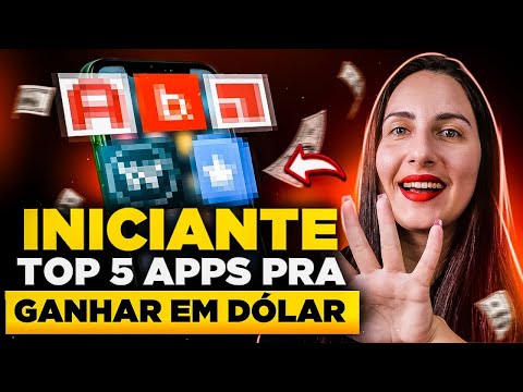 🏆TOP 5 APLICATIVOS PRA INICIANTE GANHAR RENDA EXTRA COM CELULAR EM 2023