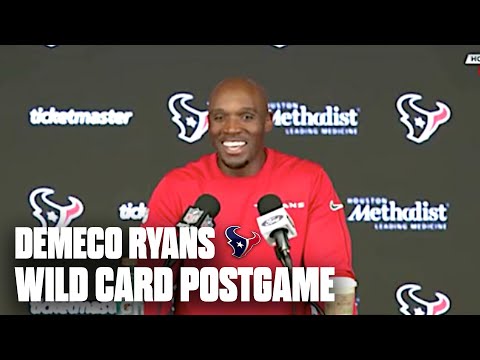 Demeco Ryans praises defense after 4 turnovers: 'our defense dominated today' | Press Conference