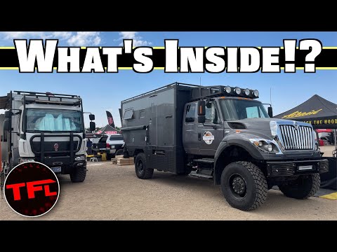 Here’s Your Exclusive Tour of the Million Dollar Earth Roamer & These Extreme Truck Campers!