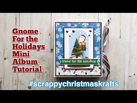 Christmas Mini Album ​⁠Tutorial ​@KarolinasKrafts Collab March 2024 #scrappychristmaskrafts