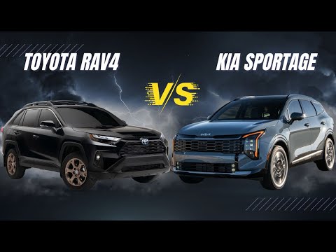 2025 Kia Sportage vs. 2024 Toyota RAV4: The Ultimate Compact SUV Comparison! 🚗✨