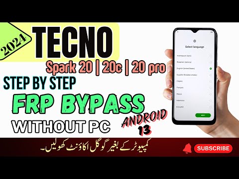 All Tecno FRP Bypass Without PC | Tecno Spark 20c FRP Bypass | Easy Step-by-Step Guide