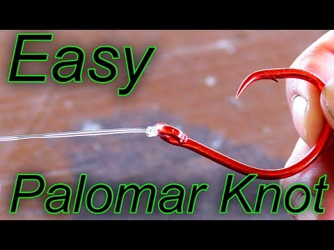 How To | Easiest & Strongest Fishing Knot | Palomar Knot