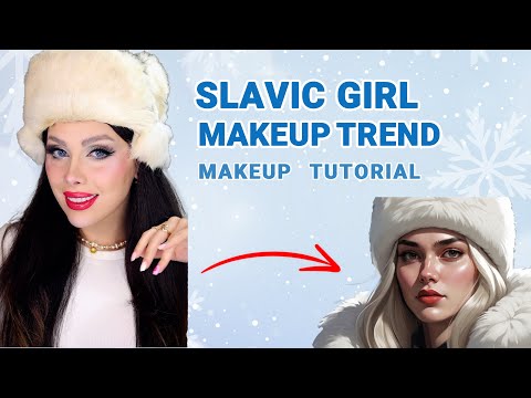 I've tried Slavic girl makeup trend ! This is how it turns out !