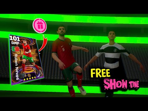 How To Get Free Showtime Ruben Neves In eFootball 2024 Mobile | Proper Training Guide