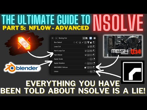 The Ultimate Guide to nSolve in Blender: Part 5 - nFlow Advanced