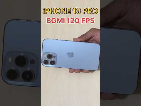 BGMI 120 FPS👿 TEST - iPhone 13 PRO 120 FPS TEST - #bgmi #120fps #bgmi120fps