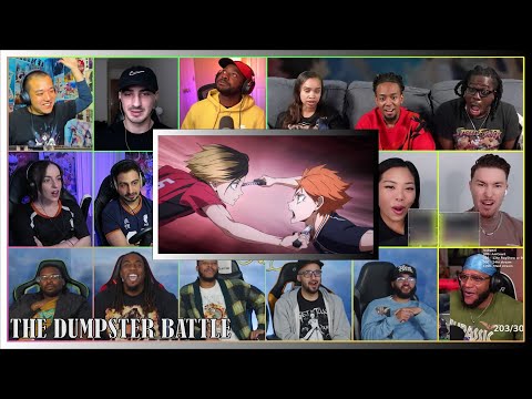 Haikyuu!! The Dumpster Battle Movie Reaction Mashup | ハイキュー!! ゴミ捨て場の決戦