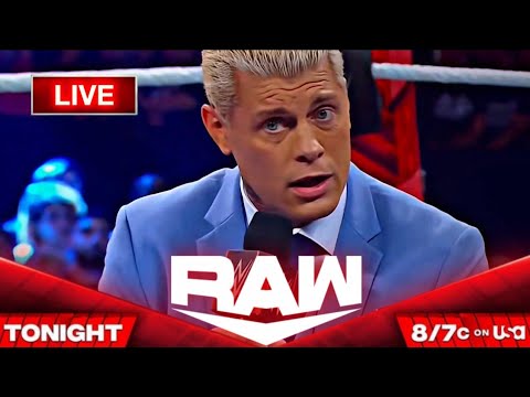 THE WWE RAW PRE SHOW STREAM