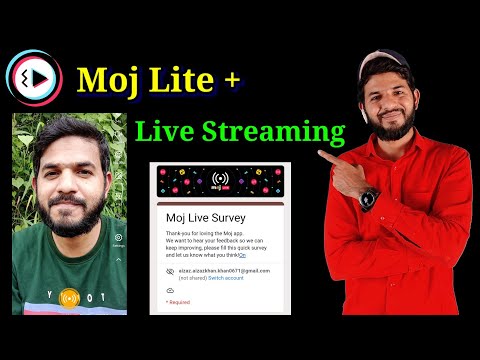 moj lite Live form | moj apps live streaming kaise kare | MX Takatak live option kaise kare |