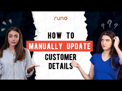 How to update customer details on Runo CRM | Web Version | Runo