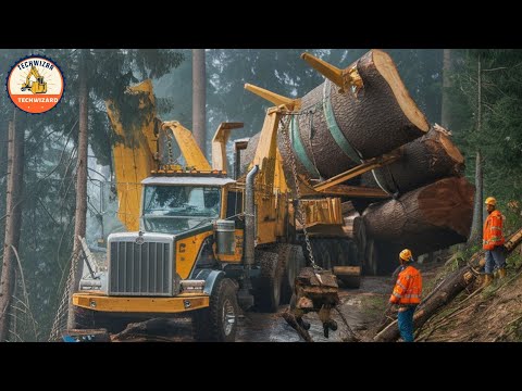 High-Risk Logging Truck Operations, The Dangers of Hauling Timber #43