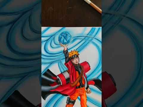 Naruto fan art based inspired by a figurine instead of an original drawing. Ohuhu Alcohol markers