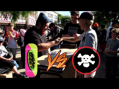 BlackRiver Visits SlushCult! Games of SK8 Against BlackRiver! #techdeck #fingerboard #fingerboarding