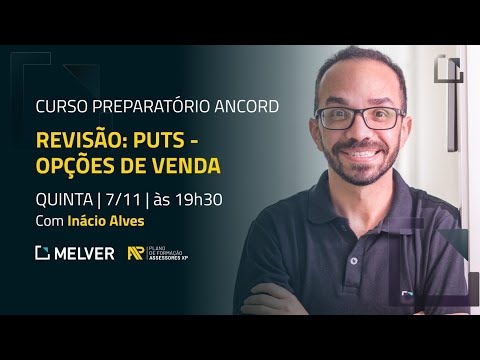 Curso Preparatório Ancord | Revisão: Puts - Opções de venda