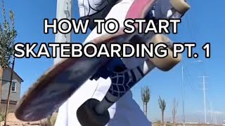 How To Start Skateboarding! Tic Tac Tutorial #shorts