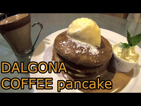 Dalgona Coffee recipe | ダルゴナコーヒーパンケーキの作り方