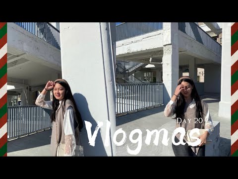 Vlogmas 20🎄|在離開台南前的國華街、妹妹送我的聖誕禮物