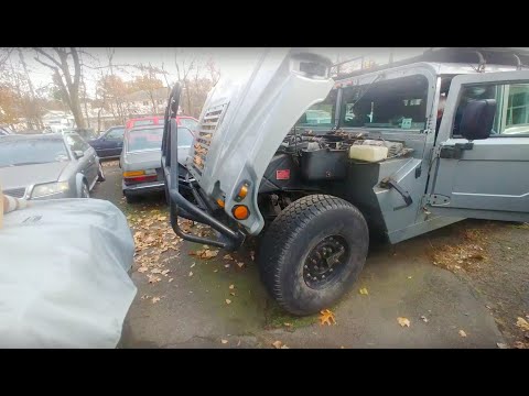 First Start in Five Years - 1995 Hummer H1 Cold Start