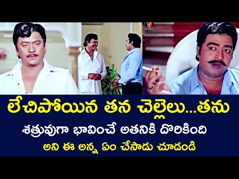 IF THE RUNAWAY SISTER IS FOUND BY HER ENEMY | KRISHNAMRAJU | RADHIKA | RANGANATH | V9 VIDEOS