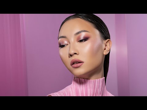 Sparkling Halo Eye makeup ft the NEW LOVE FACE PALETTE| Natasha Denona Makeup