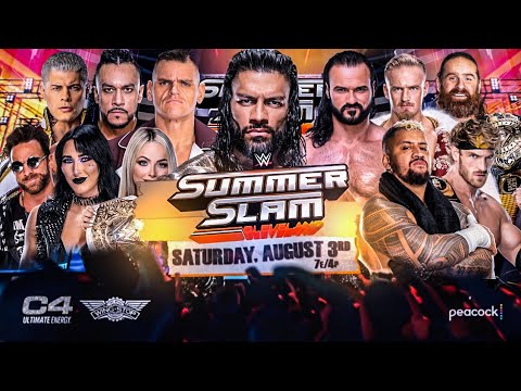 WWE Summerslam 2024 Match Card Prediction | WWE Summerslam Cleveland 2024 Prediction HD