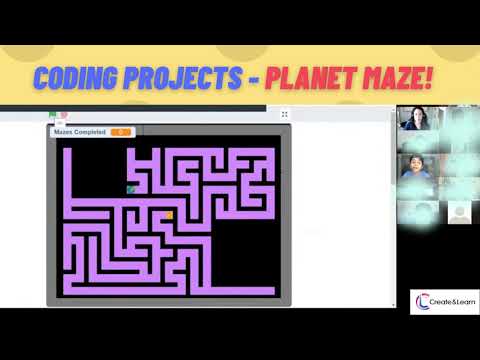 Scratch Coding Projects - Planet Maze!