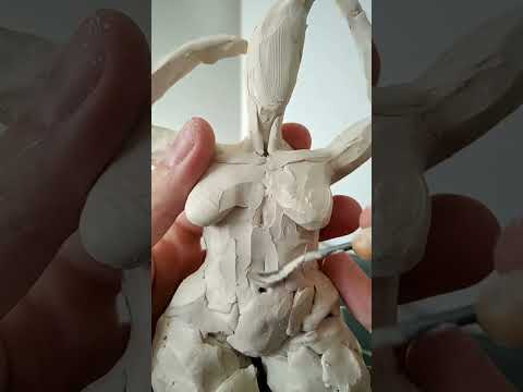 woow Sculpture😲#art#sculpture #clayart #artwork #artprocess #shorts #tiktok #short