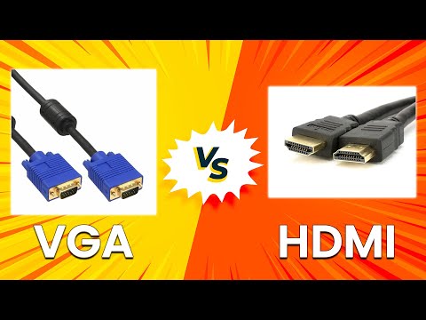 VGA vs HDMI - What Are Their Differences? (Watch This To Know More!)