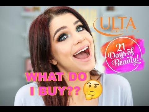 ULTA 21 DAYS OF BEAUTY SPRING 2018 MY RECOMMENDATIONS