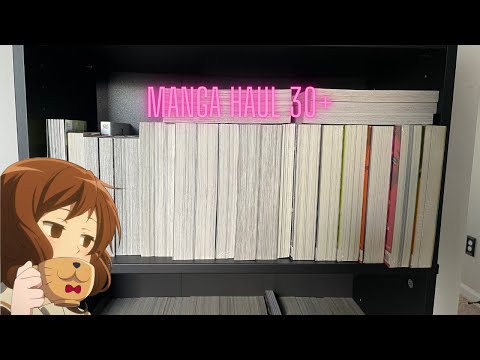 Manga Haul 30+ Vols