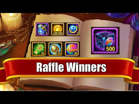 Hero Wars Raffle Winners