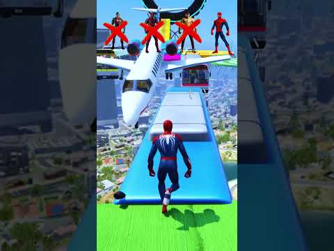 Who is the Best Hero?  Ep 198 #spiderman #short  #gta5