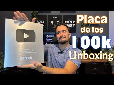 Placa de los 100k | Unboxing