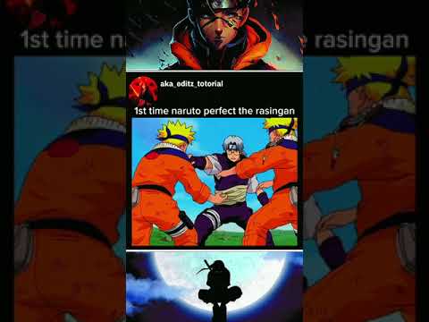 1st time Naruto perfect the Rasingan| Naruto rasingan | #naruto #rasingan #anime #otaku