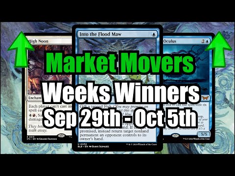 MTG Movers Of The Week! Sep 28 - Oct 5th | Duskmourn Cards Seeing Competitive Play! Abhorrent Oculus