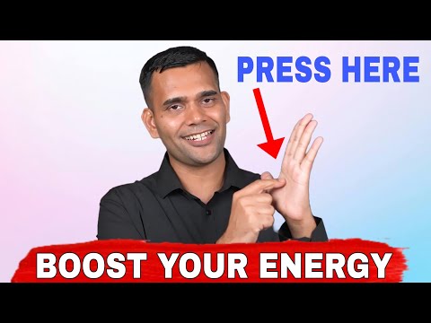 Instant Energy Boost | Acupressure Point Boost Your Energy Instantly - Dr. Vivek Joshi