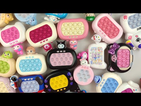 HUGE BEST COLLECTION IN THE WORLD SPEED PUSH GAME POP IT ELECTRONIC FIDGET TOYS PLAYING  ASMR Videos