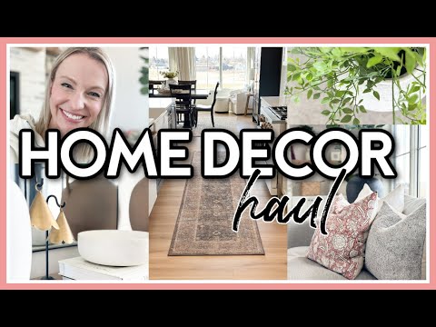 NEW HOME DECOR HAUL 2024 | SPRING DECORATING IDEAS