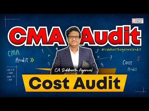 CMA Audit | Cost Audit | Siddharth Agarwal Audit