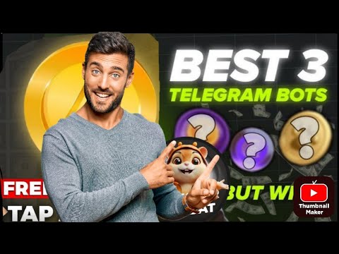 Top 3 tap 2 Earn mining project | Blum network | Hamster Kombat | Dotcoin DTC mining | #tap2earn