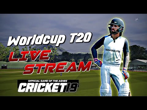 Late Night Stream Cricket Gameplay | One Day World Cup Matches | Cricket 19 Live